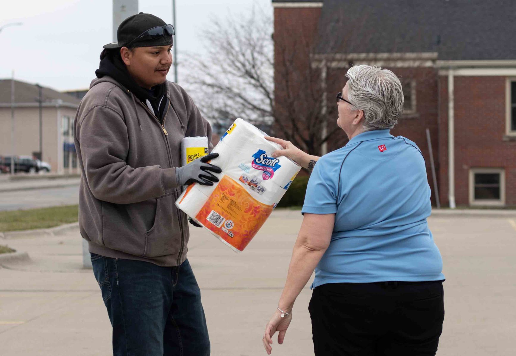 Walgreens Employee Gifts Toilet Paper to Blackeyes